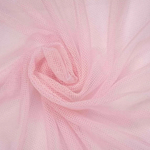 Сетка трикотажная эластичная. Цвет- Нежно-розовый