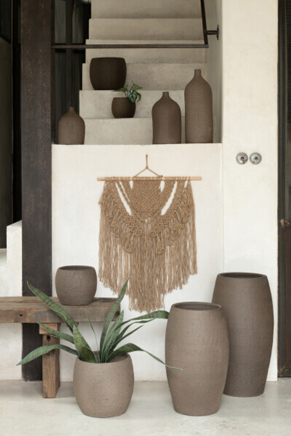 Ваза "Эния" 31x31x60см Керамика