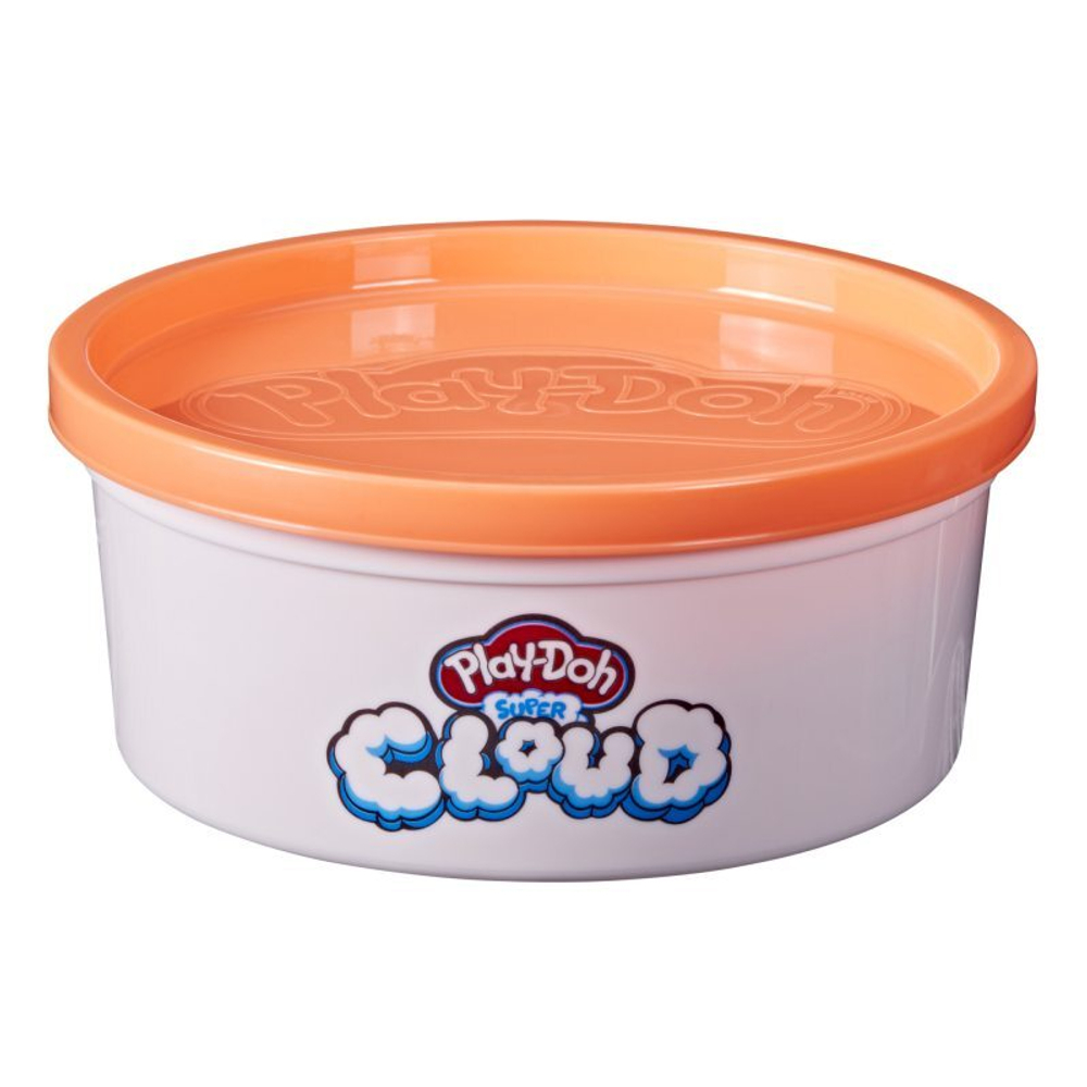 Play-Doh - Супер Облако Ярко-оранжевый фруктовый пунш Пушистый, как апельсиновое облако F5507