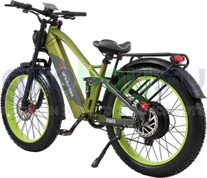 Электровелосипед Yokamura Dyna 2500W (52V/30Ah) - Military Green фото №6