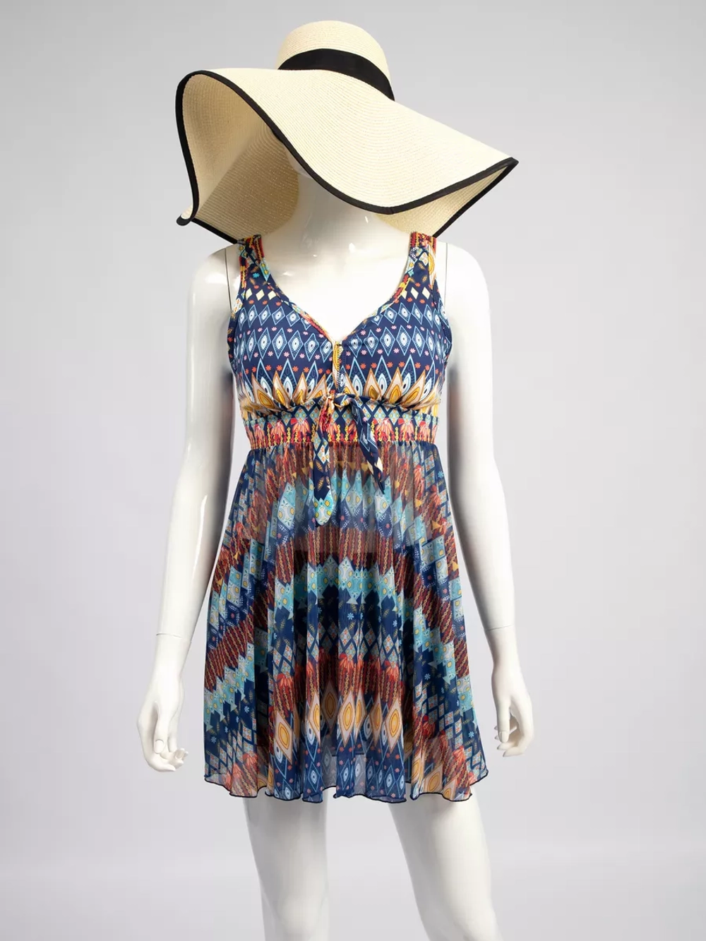 купальник раздельный танкини больших размеров