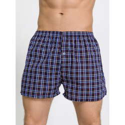 Набор мужских трусов-шортов в клетку (3 шт) PRIORITY PBM-1523