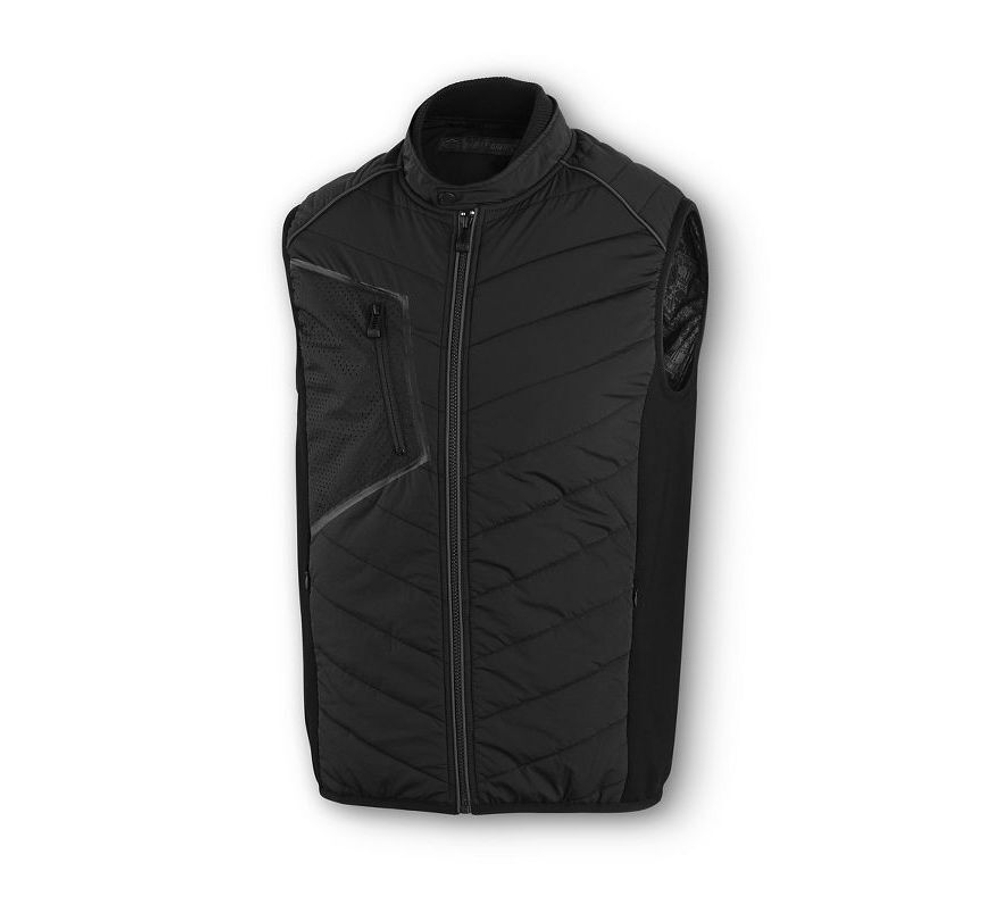 Стеганый трикотажный жилет Harley-Davidson