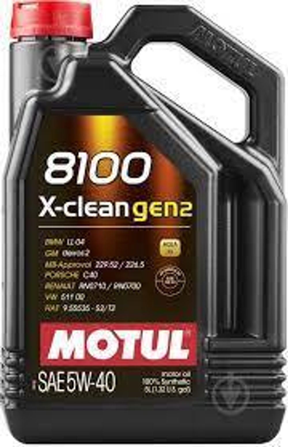 MOTUL 8100 X-CLEAN 5W40 GEN2 (4л) VN синтетическое моторное масло