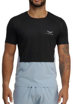 ФУТБОЛКА МУЖСКАЯ VAPOR | BLACK SKYBLUE