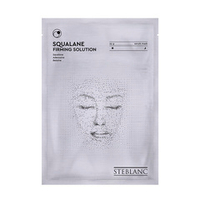Укрепляющая тканевая маска-сыворотка для лица со Скваланом Steblanc Squalane Firming Solution Serum Sheet Mask 2шт