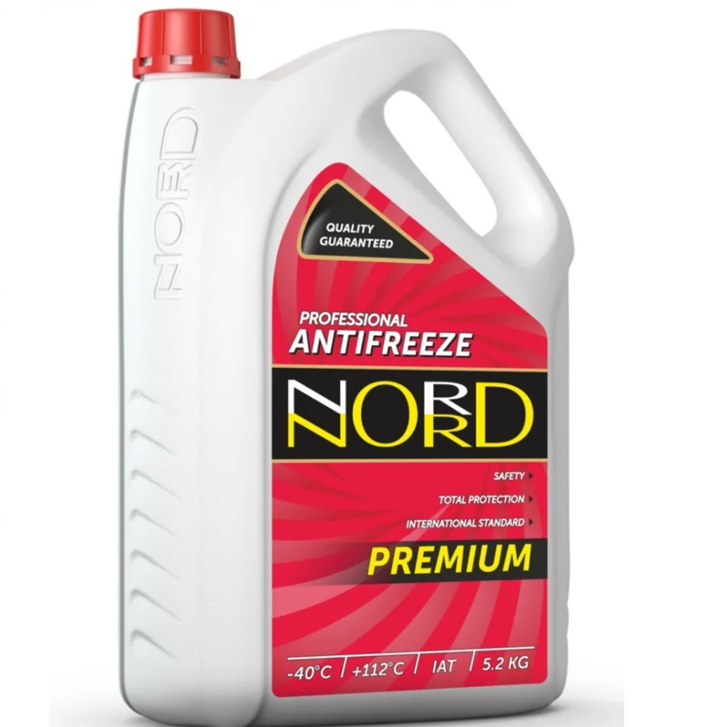 АНТИФРИЗ "NORD" КРАСНЫЙ 5КГ
