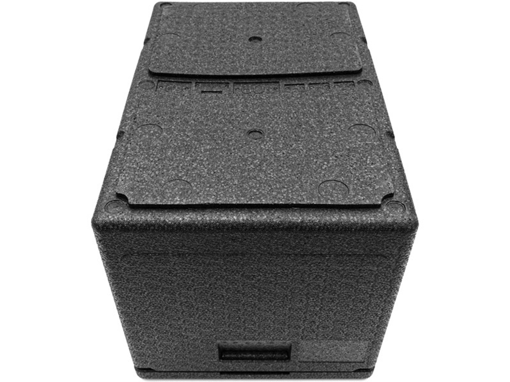 Термоконтейнер 600х400х400 60л. с крышкой, плотность 55 цв., арт. STP 60 PRO, код: 28564