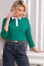 Поло Тренди НЬЮ (зеленое) Б14643-10М LT Collection