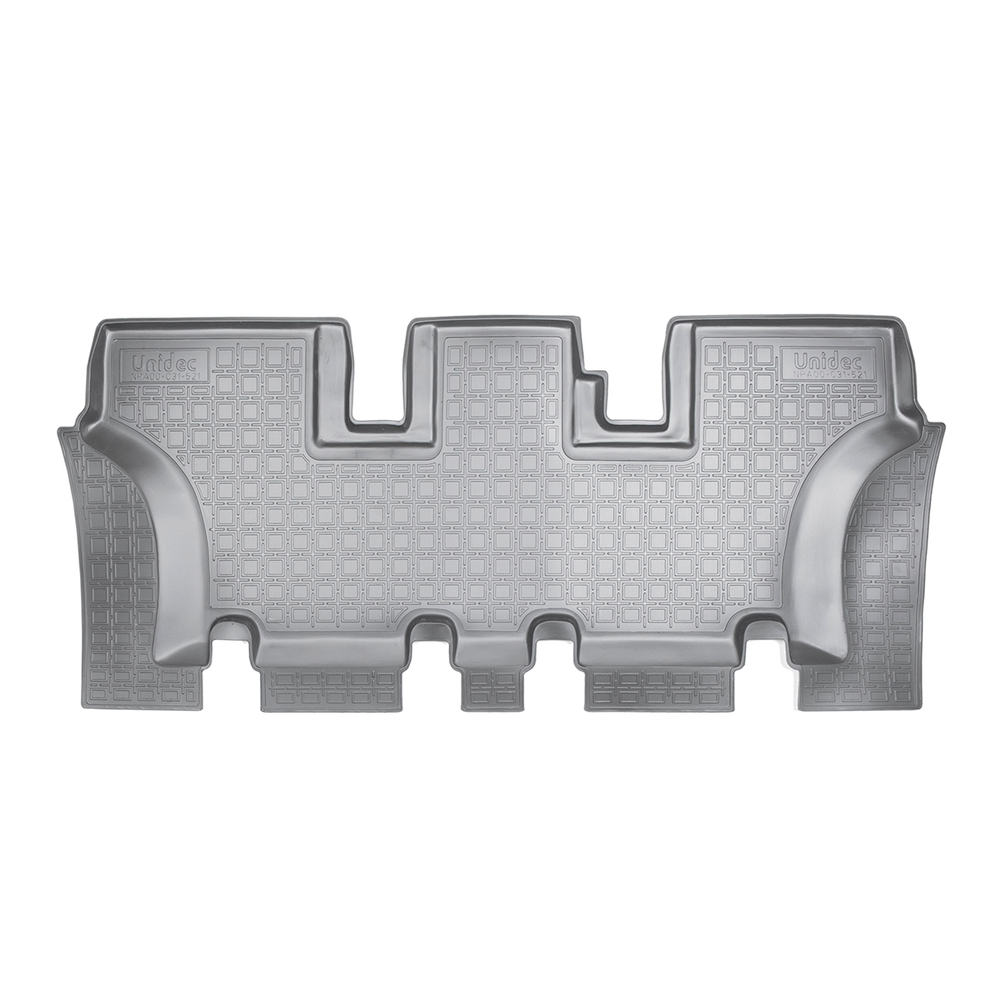 Ковры в салон Norplast/Unidec для Hyundai Santa Fe в кузове DM (2012-), Серый, 7 мест, арт.NPA00-C31-521-G