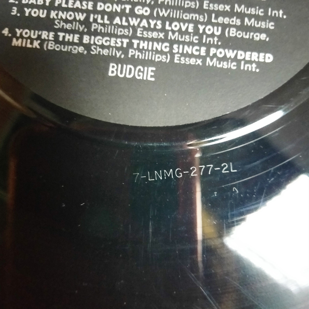 Budgie / Never Turn Your Back On A Friend (LP)