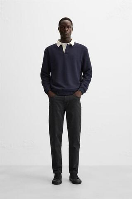 ZARA ДЖИНСЫ SLIM FIT, УГОЛЬНЫЙ