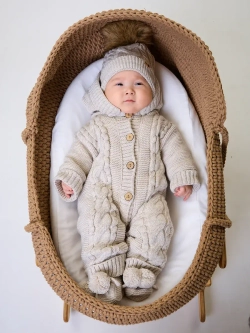 Конверт на выписку для новорожденных зимний