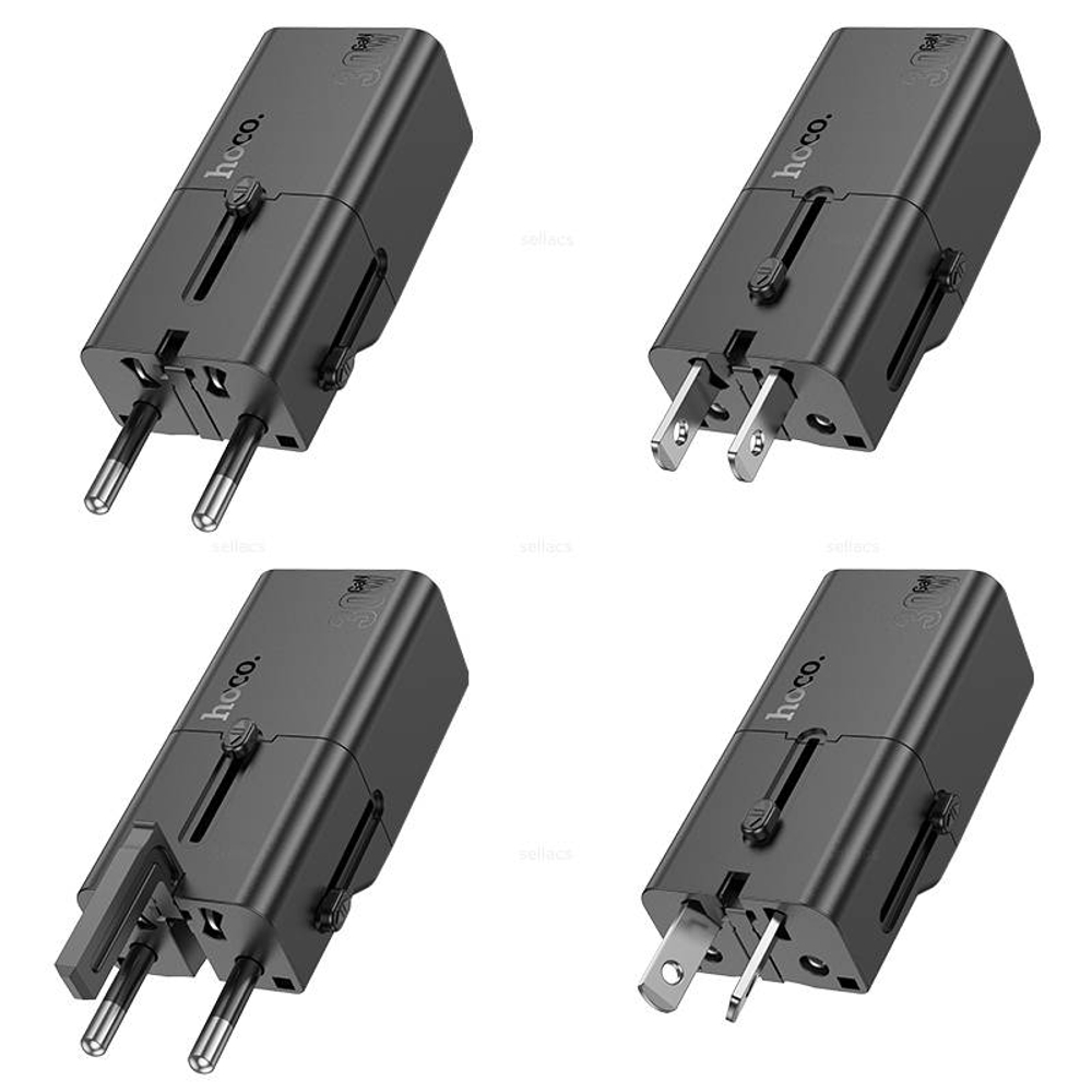 Зарядное устройство на Type-C Hoco AC25 Mini PD30W+QC3.0 (black)
