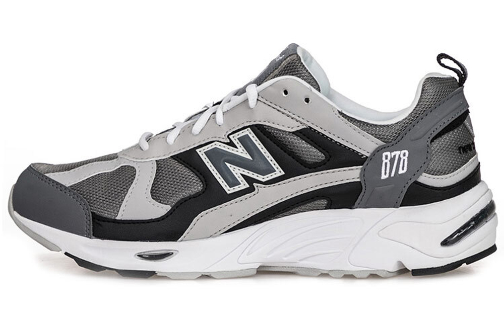 New Balance NB878 Low Gang Sports Casual Shoes Grey Black