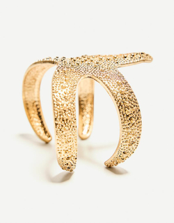 BERSHKA Браслет «Морская звезда», золотой