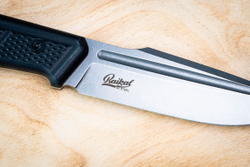 Туристический нож Baikal D2 StoneWash Kydex, G10 Black