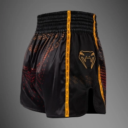 Шорты Venum Quetzal Fury Muay Thai black/fury red/tangerine