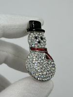 Брошь Снеговик Lia Sophia