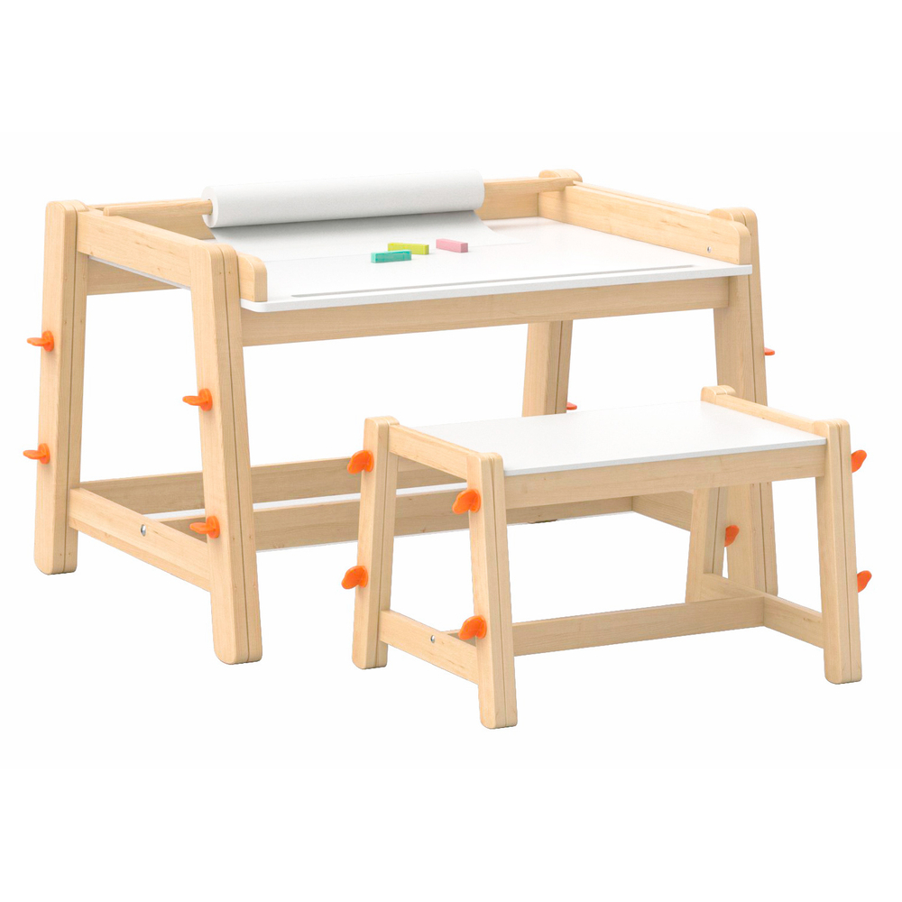 Детский стол BABYBORD, размер: 92*67 см, материал: дерево