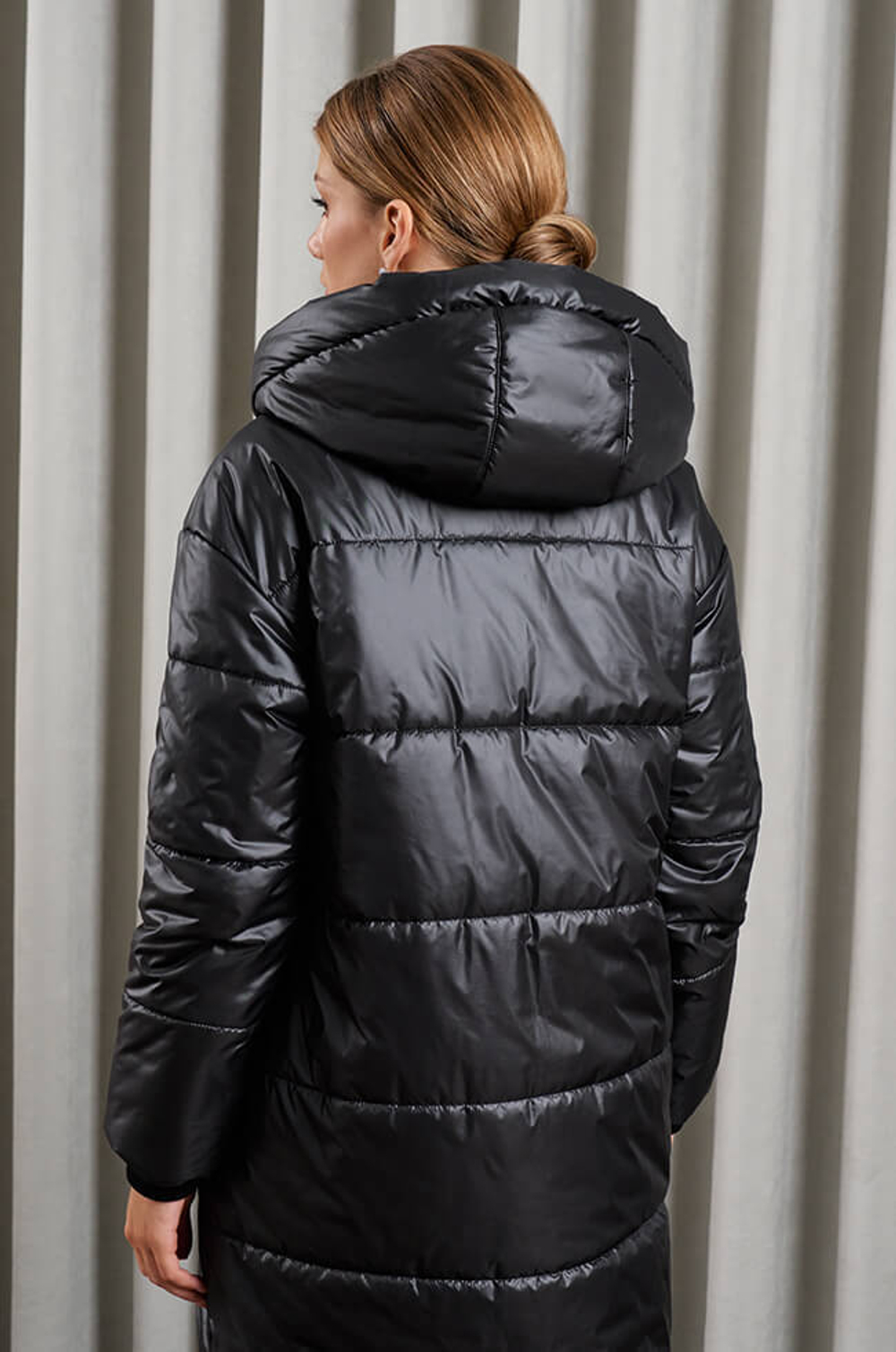 0098 Пальто женское (черный)