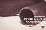 Рукав Б-2-75-5 10М ГОСТ 5398-76