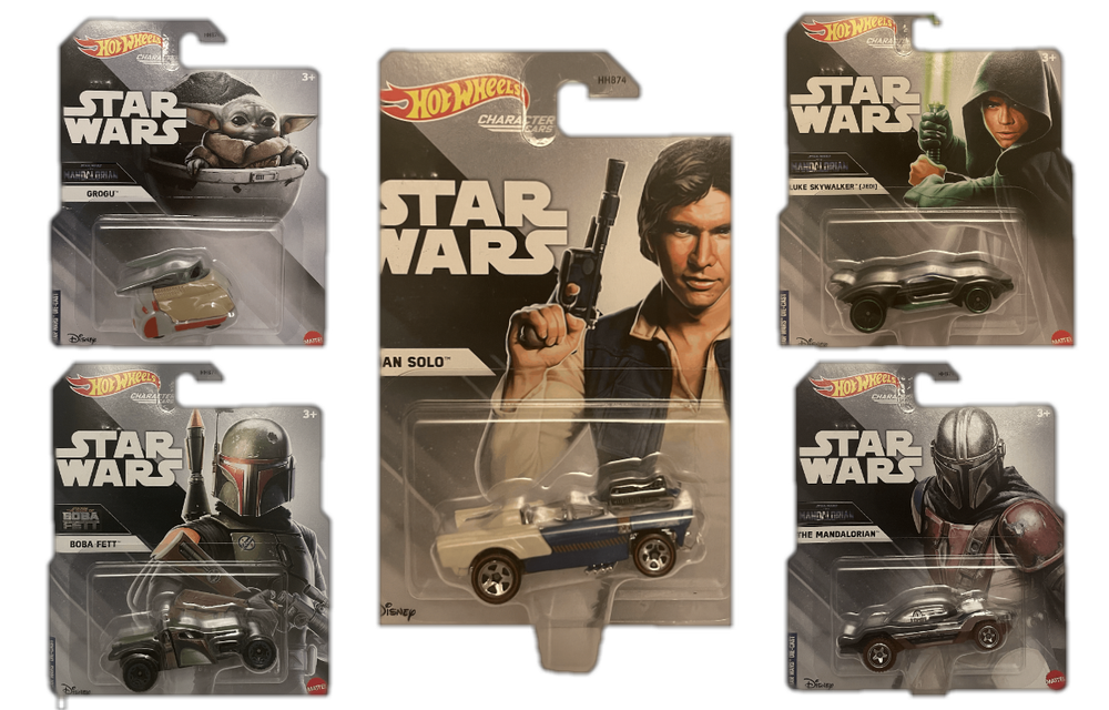 Hot Wheels Character Cars Star Wars Set 8-pack (2022)