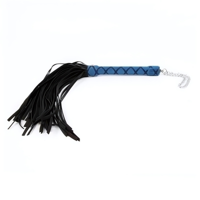 Плеть Notabu BDSM черно-синяя 40 см
