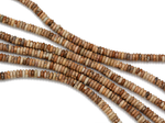 Нить бусин из песочной яшмы 6,5мм, рондель