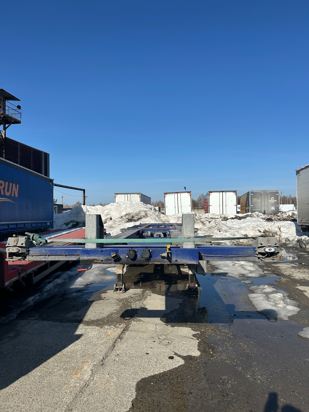 SEYIT USTA 13114 Полуприцеп контейнеровоз 3 оси 13114