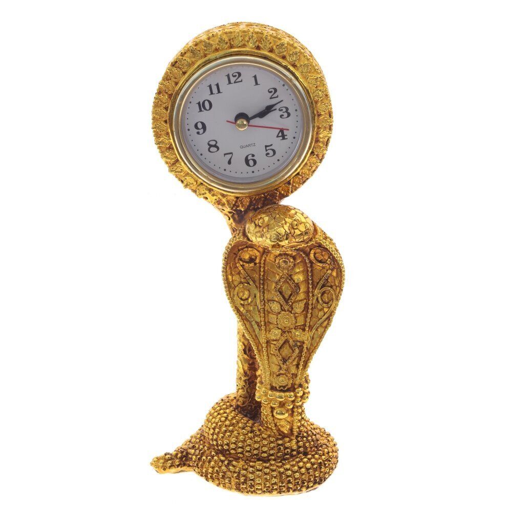 GAEM Фигурка декоративная с часами "Змейка" (1хААА, н/п), L9,5 W8 H22 см