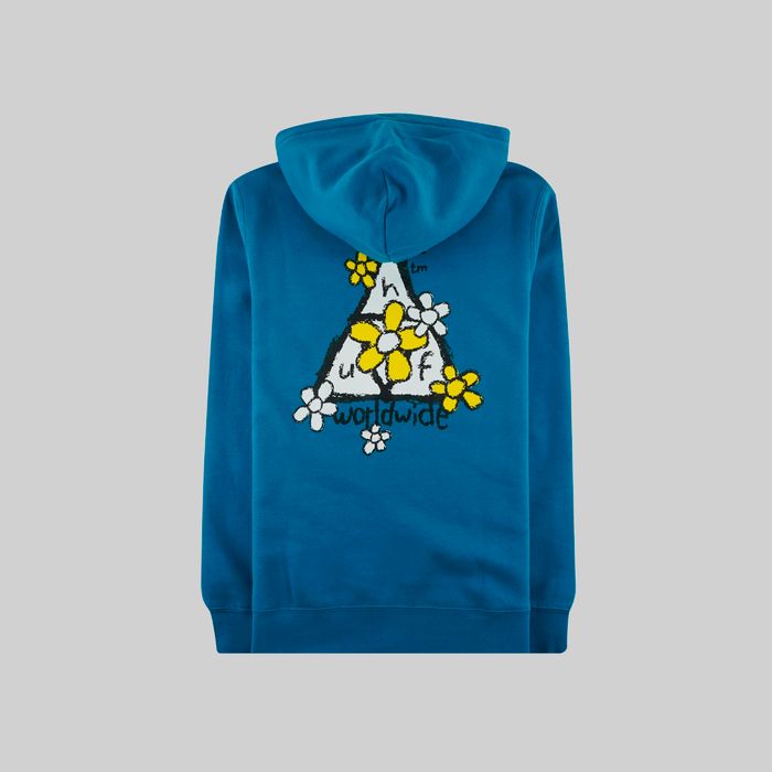Толстовка мужская HUF Pushing Daisies артикул:PF00348-MRINA - купить в магазине Дайс