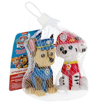 Набор игрушек для купания "Щенячий Патруль.Маршал и Чейз-гончик" LXMAR-CHASE-DOGP(Играем вместе)