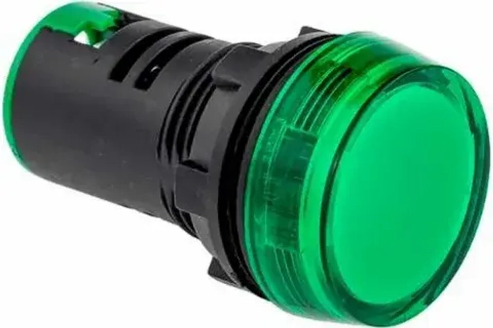 Сигнальная LED лампа, зеленый, 220V AC/DC IP65 MT22-SА33 арт.: 90838 / 144965