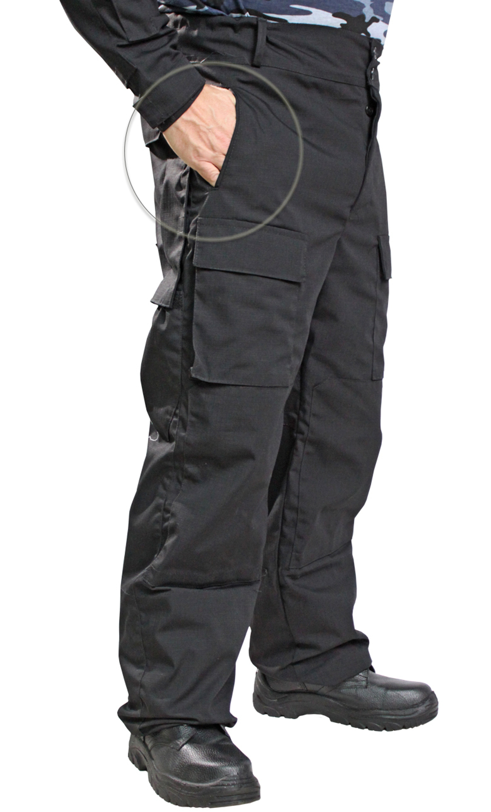 Костюм Спецназ Рип-стоп черный