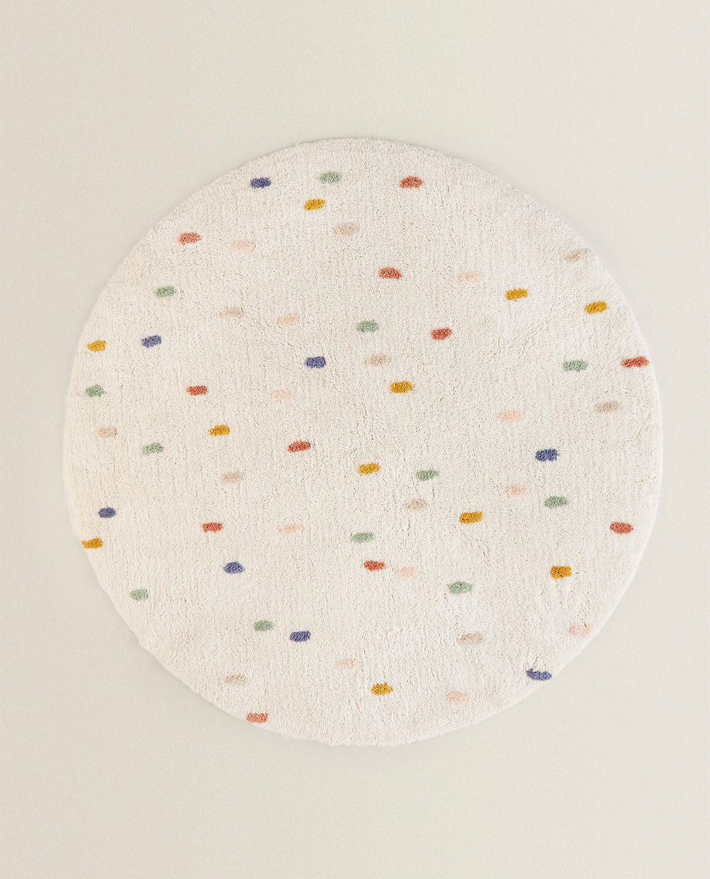 Ковёр Zara Home, хлопок, белый, 7600/029