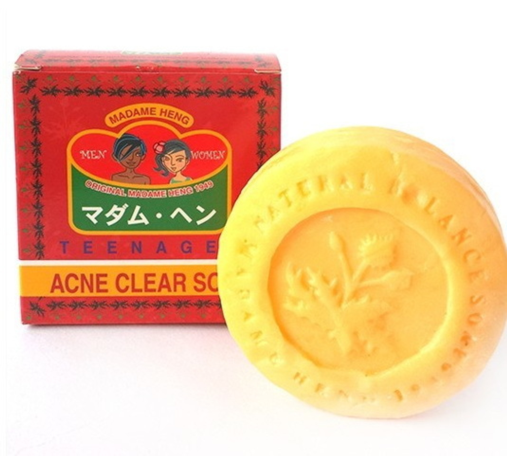 Мыло для проблемной кожи лица Madame Heng Acne clear soap. 150 гр.