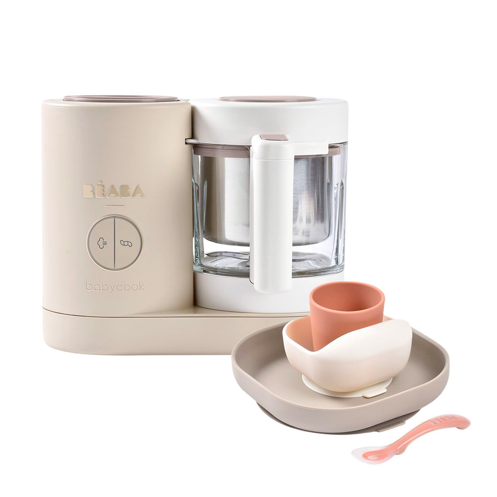 Блендер-пароварка для детского питания 5 в 1 BEABA Babycook Neo бежевый