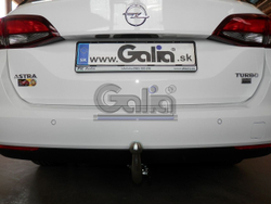 Фаркоп оцинкованный Galia O0618A для Opel Astra K универсал 2016-(паспорт и сертификат в комплекте)(без электрики)