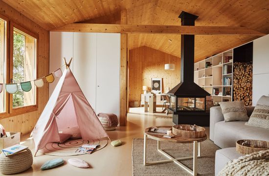 Диван 3-х местный Blok с правым шезлонгом бежевый 300 см