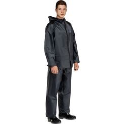 Костюм влагозащитный Membrane-КБР полиэфир с полиуретановым покрытием тёмно-серый с СОП