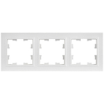 BRITE Рамка 3-местная РУ-3-БрАБ арктический белый IEK