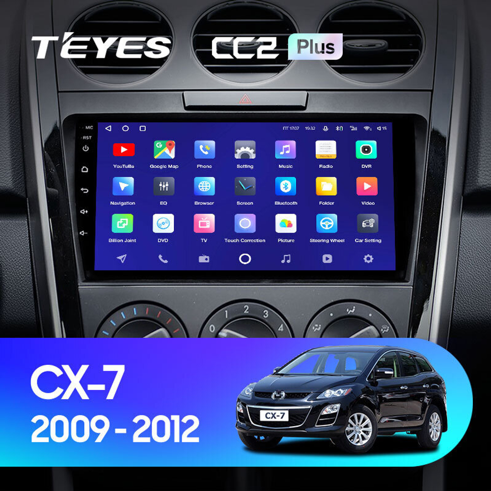 Teyes CC2 Plus 9" для Mazda CX-7 2009-2012