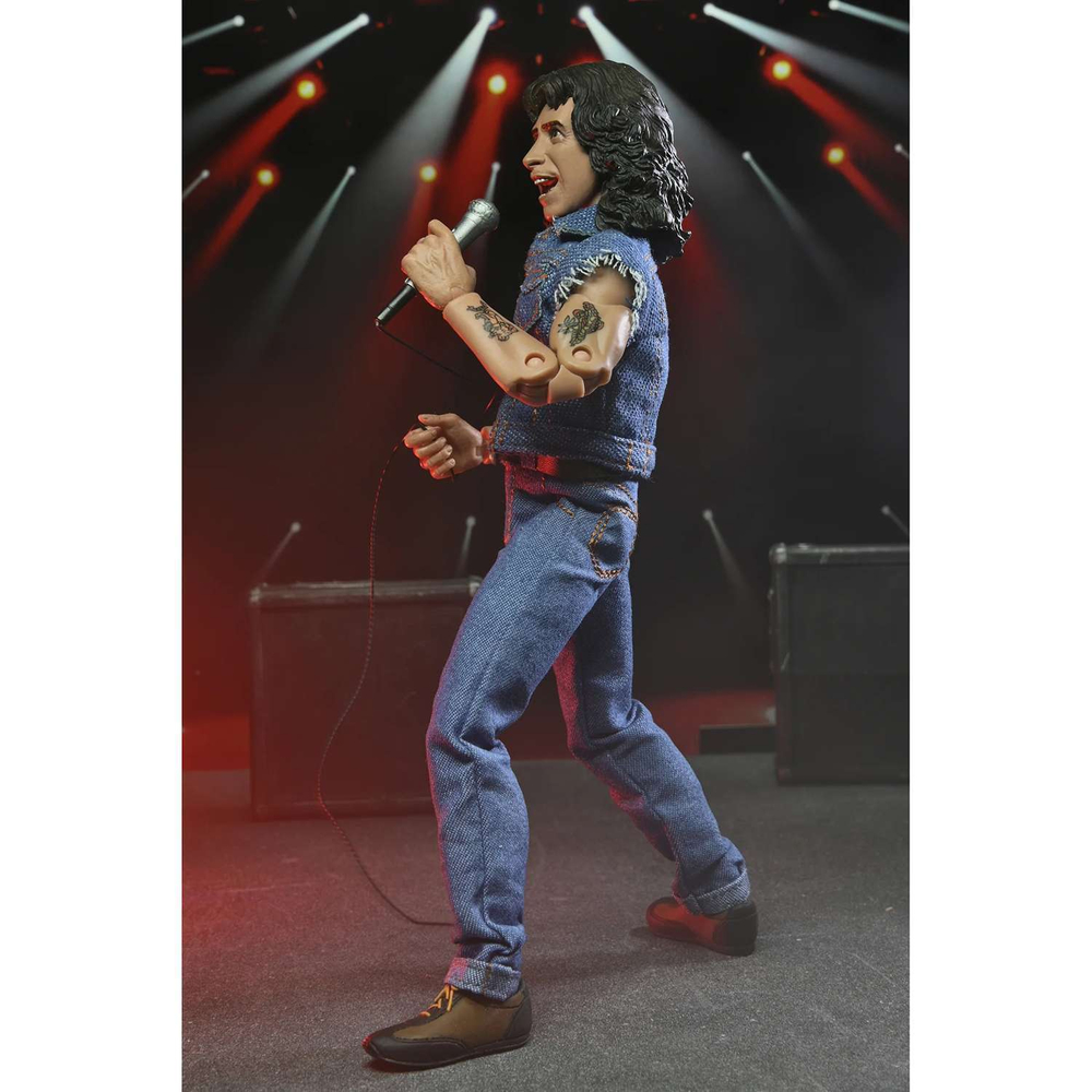 Фигурка Neca — Bon Scott — 8” Clothed Action Figure