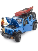 Джип Wrangler Rubicon Unlimited с каяком Bruder 02529