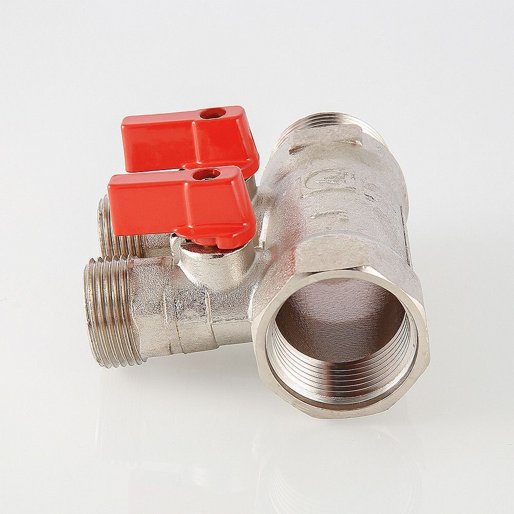Коллектор отсекающий 2 выхода 1х3/4 евроконус Valtec