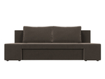 Диван прямой Сан Марко, Коричневый, Велюр, 114012