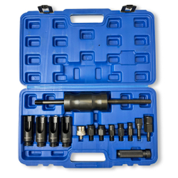 Съемник дизельных форсунок. Набор 14 прердметов. СТАНКОИМПОРТ ST280