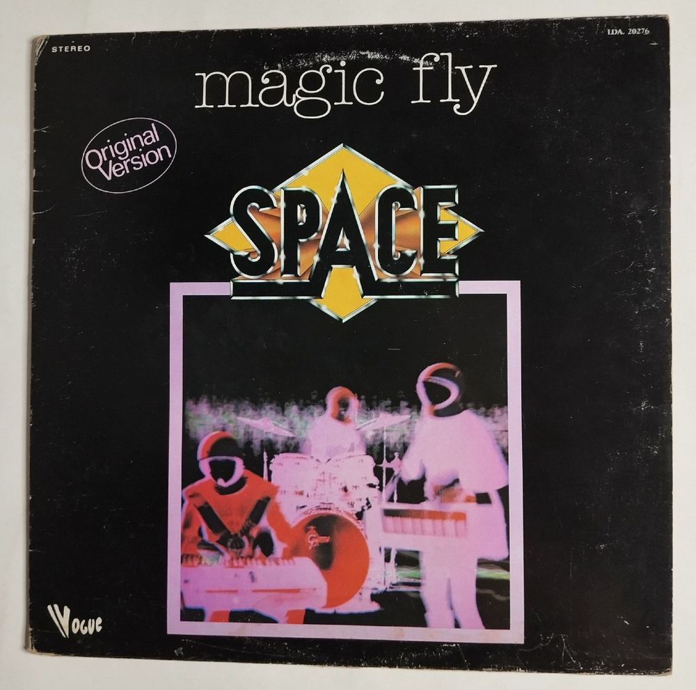 Винтажная виниловая пластинка LP Space Magic Fly (France 1977)