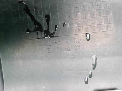 Юбка переднего бампера Honda CR-V 5 (2016-2023)